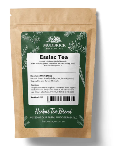 Add Essiac tea blend.