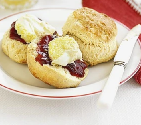 Scones with Jam and Clotted Cream