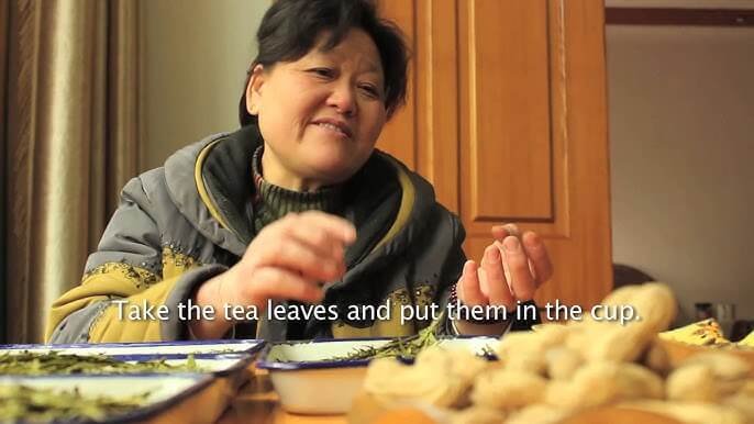 Chinese Eating Tea Leaves